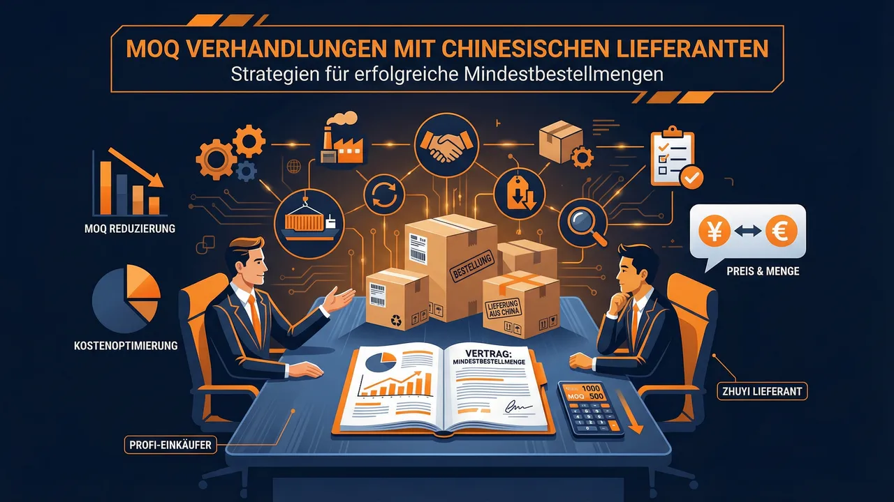 MOQ mit chinesischen Lieferanten besser verhandeln