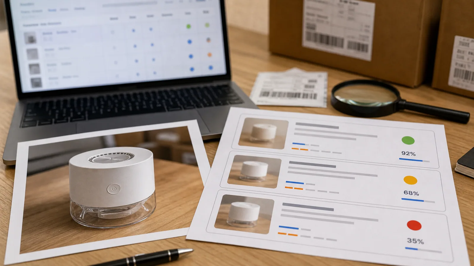 Supplymo candidate review desk for product match