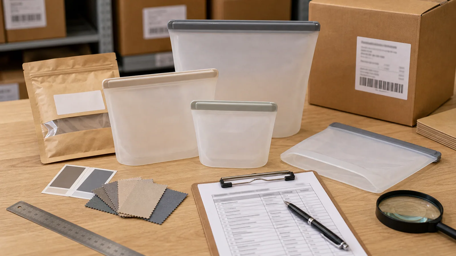Reusable storage bag stop-decision teardown workspace