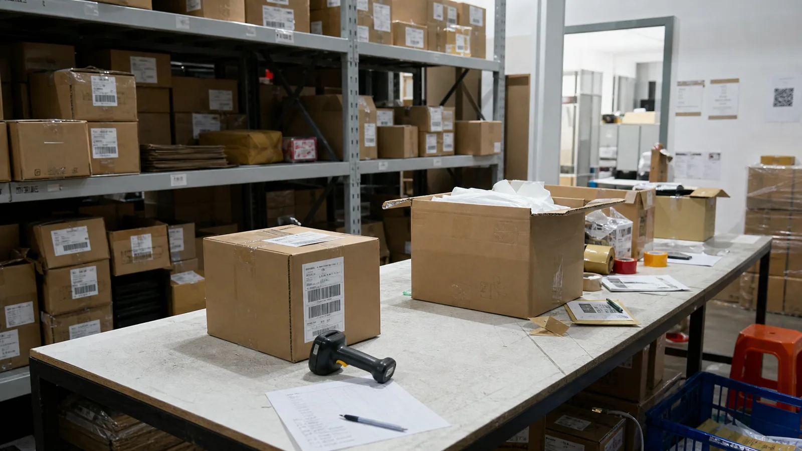 Warehouse evidence