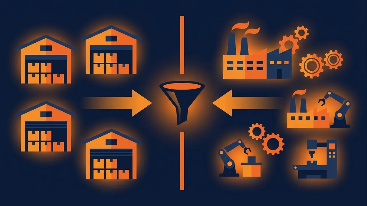 Comparaison stock versus OEM sur MOQ et delais