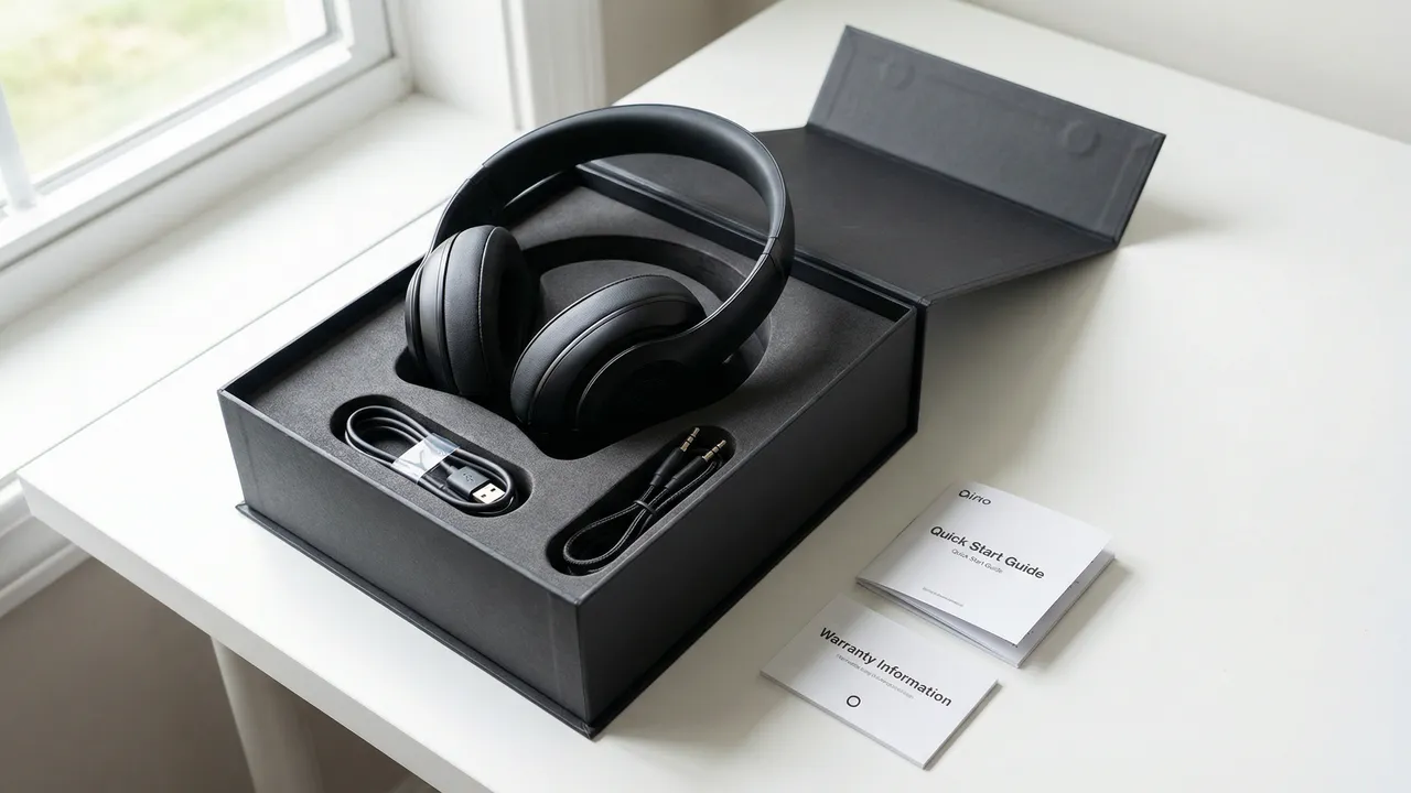Bluetooth Headphones packaging